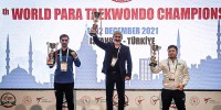 مردان پاراتکواندو ایران نایب قهرمان جهان شدند/ پوررهنما فنی‌ترین بازیکن جهان